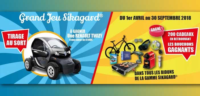 www.jeusikagardcadeaux.fr - Grand Jeu Sikagard Bouchon Gagnant