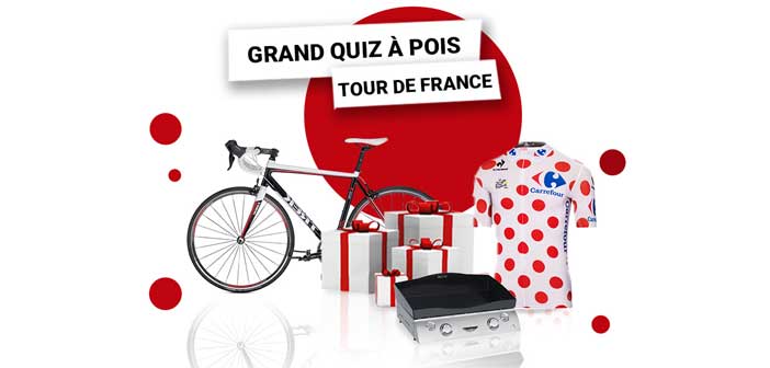 www.letourapois.carrefour.fr - Jeu Carrefour Le tour à pois Tour de France 2018