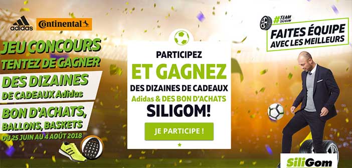 www.siligom.fr - Jeu Siligom Adidas Continental