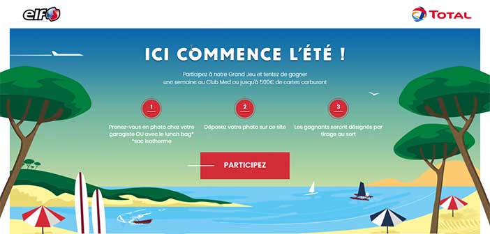 www.tlsaete.com - Jeu Elf Total Ici commence l'été