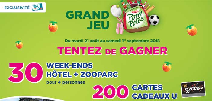 www.magasins-u.com/jeu-pompotes - Grand Jeu Pom'Potes Magasins U