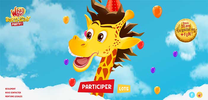 www.30ans.whaou.com - Jeu Anniversaire Whaou 30 ans