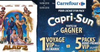 www.instantplaisir.fr - Jeu Alad'2 Capri-Sun Carrefour