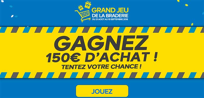 www.jackpot-castorama.fr - Grand Jeu de la Braderie Castorama