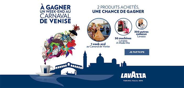 www.lavazza-jeucarnavalvenise.fr - Jeu Lavazza Carnaval de Venise