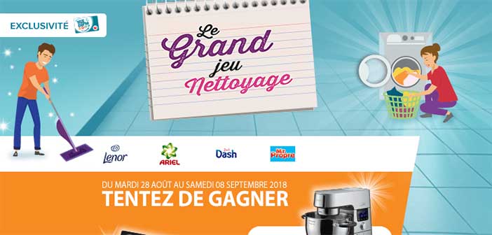 www.magasins-u.com/jeu-nettoyage - Grand Jeu Nettoyage Magasin U