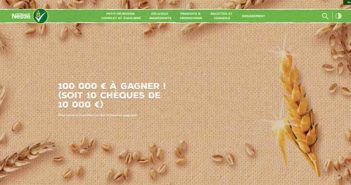 www.nestle-cereals.com - Grand Jeu Céréale en Or