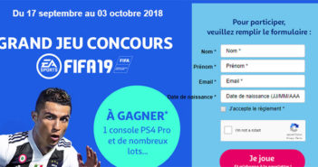 Jeu.auchan.fr - Grand Jeu Auchan FIFA19