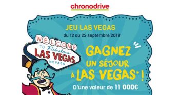 www.chronodrive.com - Grand Jeu Chronodrive Las Vegas