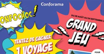 www.conforama.fr - Grand Jeu Confochoc Conforama
