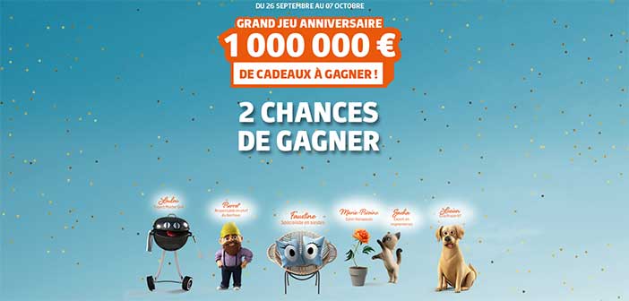 www.jardiland45ans.com - Grand Jeu Anniversaire Jardiland 45 ans