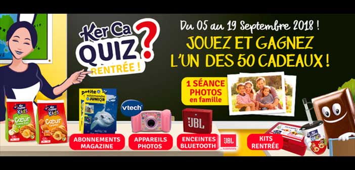www.kercadelac.fr - Jeu Ker Ca Quiz Rentrée 2018