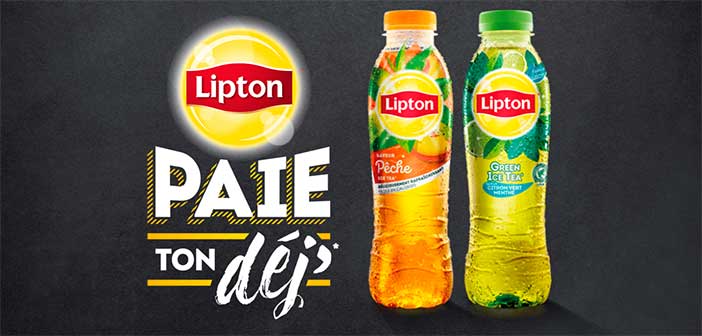 www.liptonpaietondej.fr - Grand Jeu Lipton paie ton déj