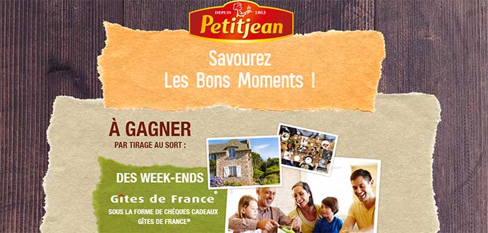 www.savourezlesbonsmoments.fr - Jeu Petit Jean Savourez les bons moments