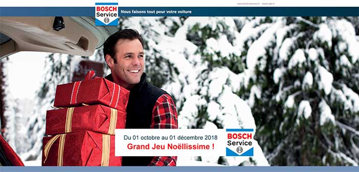 Jeu Noëllisime Bosch Car Service
