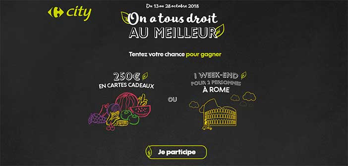www.carrefour.fr - Jeu On a tous droit au meilleur Carrefour City