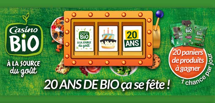 www.cvous.com - Grand Jeu CVous 20 ans Casino Bio