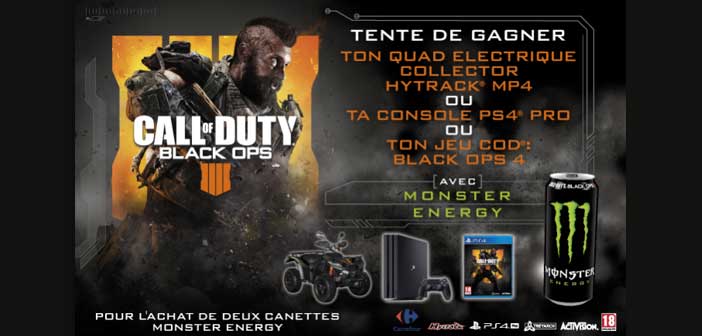 www.jeu-monster.fr/carrefour - Jeu COD Black Ops IIII Carrefour