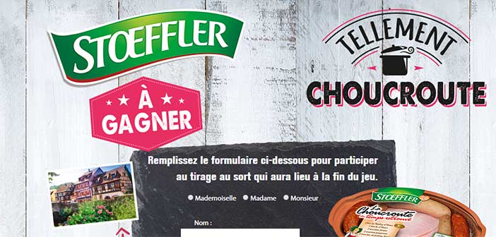 www.jeu.stoeffler.com - Jeu Stoeffler Tellement Choucroute