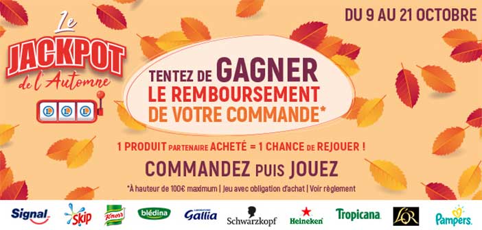 www.leclercdrive.fr - Jeu Jackpot d'Automne Leclerc Drive