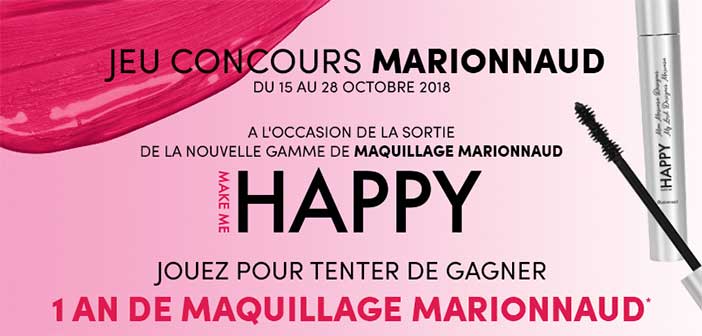 www.marionnaud.fr - Grand Jeu Marionnaud Maquillage