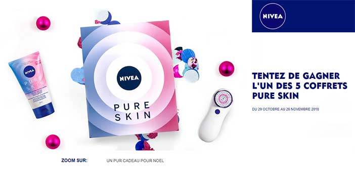 www.nivea.fr - Grand Jeu Noël Nivea Pure Skin