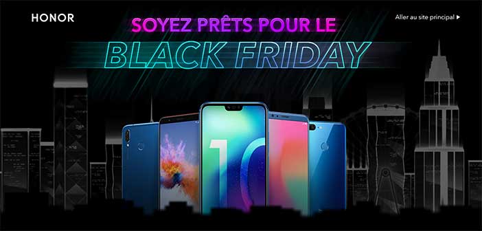www.hihonor.com - Grand Jeu Honor Black Friday