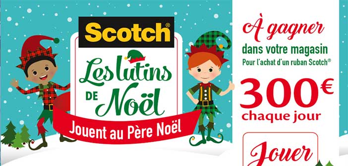 www.lutins-noel.com - Jeu Scotch Les Lutins de Noël