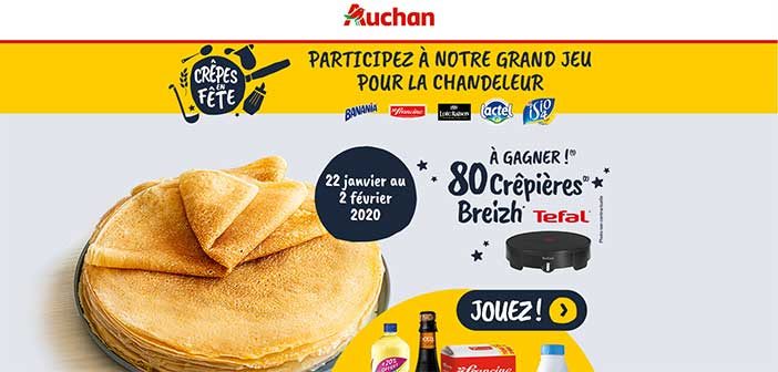 www.crepesenfete.com/auchan - Jeu Crêpes en Fête Auchan
