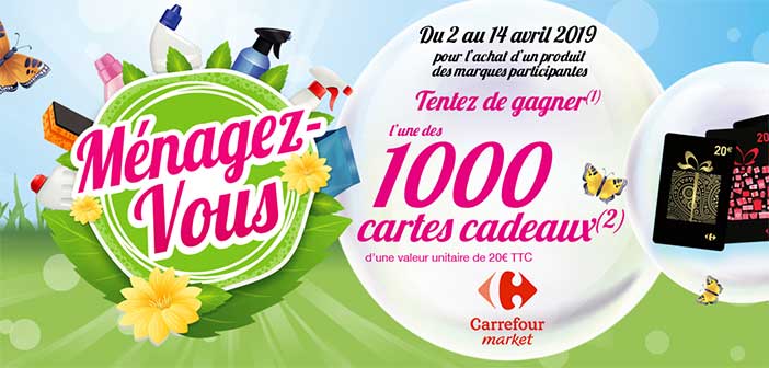carrefourmarket.jeux-des-marques.fr - Jeu Ménagez-vous Carrefour Market