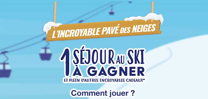 www.pavedaffinois.com - Jeu Incroyable Pavé des Neige