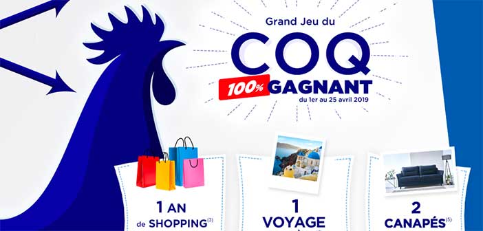 www.carrefour.fr - Grand Jeu du Coq 100% Gagnant Carrefour