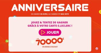 www.anniversaire-flash.com - Jeu Anniversaire Flash Leclerc 2019