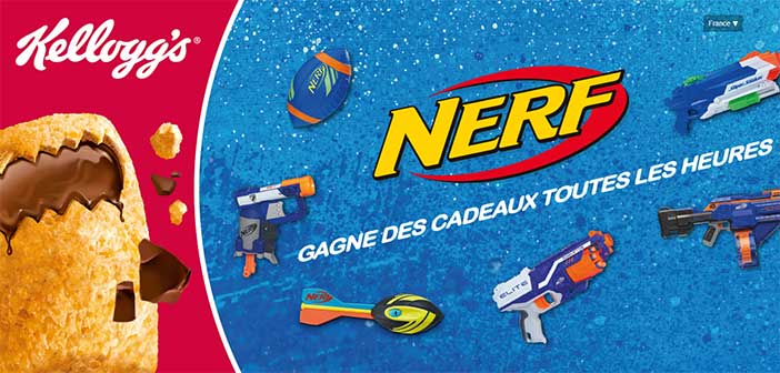 www.chocovore.com - Jeu Nerf Trésor Kellogg's Chocovore
