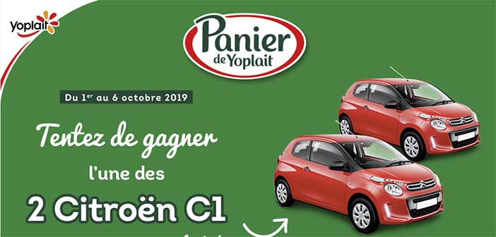 Grand Jeu Panier de Yoplait