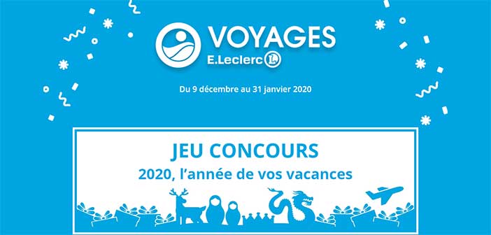 www.grand-jeu-leclercvoyages.fr - Grand Jeu Voyages E.Leclerc