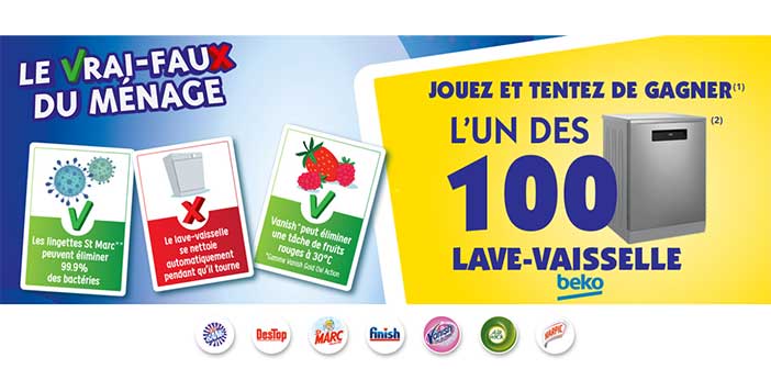www.carrefour.jeux-des-marques.fr - Jeu Carrefour Le Vrai-Faux Ménage