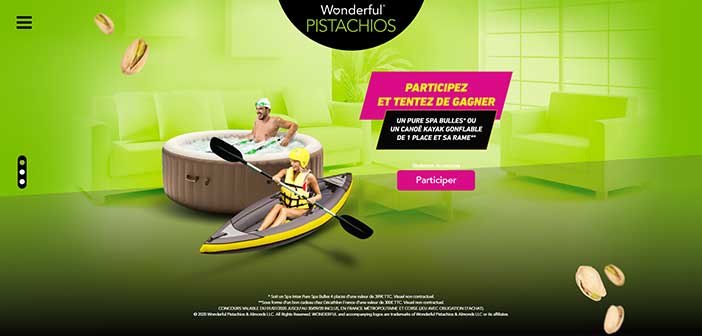 www.promowonderful.fr - Jeu Wonderful Pistachios