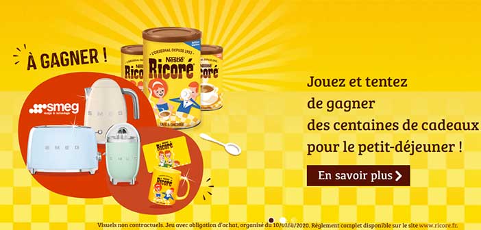 www.ricore.fr - Jeu Ricoré Réveillez votre bonne humeur