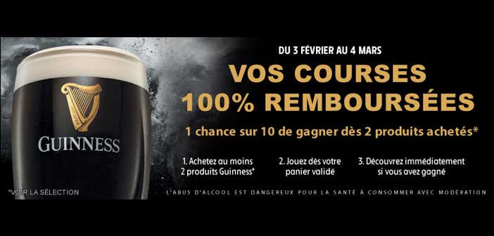 Drive.intermarche.com - Jeu Drive Intermarché Guinness