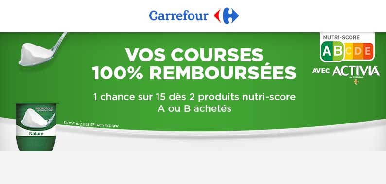 www.carrefour.fr - Grand Jeu Activia Carrefour