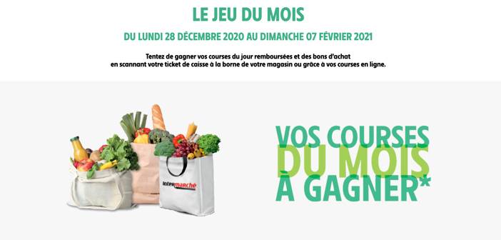 www.intermarche.com - Jeu du Mois Intermarché