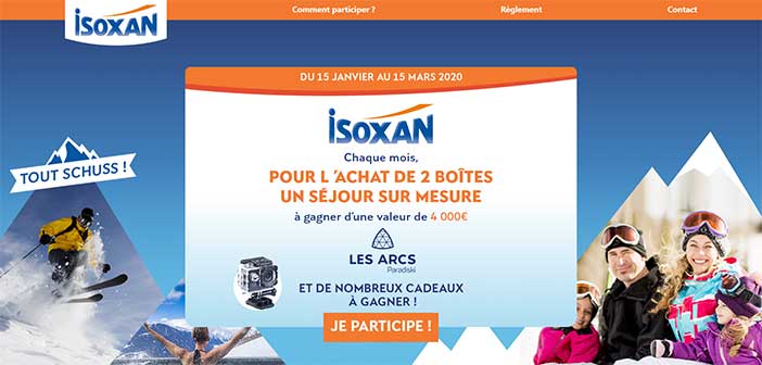 www.isoxantoutschuss.com - Grand Jeu Isoxan Tout Schuss
