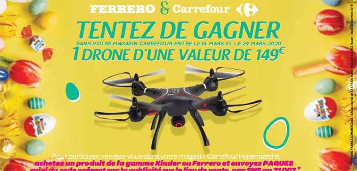 www.carrefour.fr - Jeu SMS Carrefour Pâques 2020