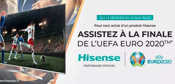 www.offres-hisense.fr - Jeu Hisense UEFA Euro 2020