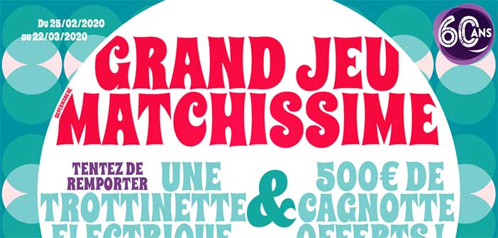 www.supermarchesmatch.fr - Grand Jeu Matchissime Supermarchés Match
