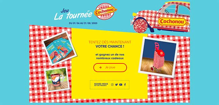 www.jeu-la-tournee-cochonou.fr - Jeu La Tournée Cochonou 2020