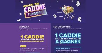 www.carrefour.fr - Grand Jeu Caddie Minute Carrefour