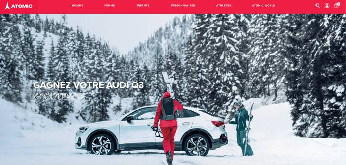 www.atomic.com - Grand Jeu Atomic Audi