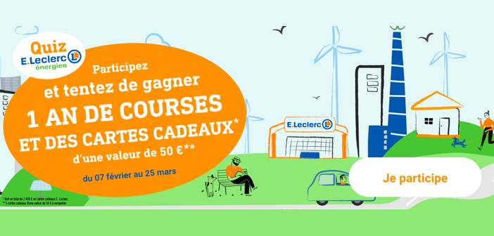 www.primes-energie.leclerc - Grand Jeu Primes Énergie E.Leclerc